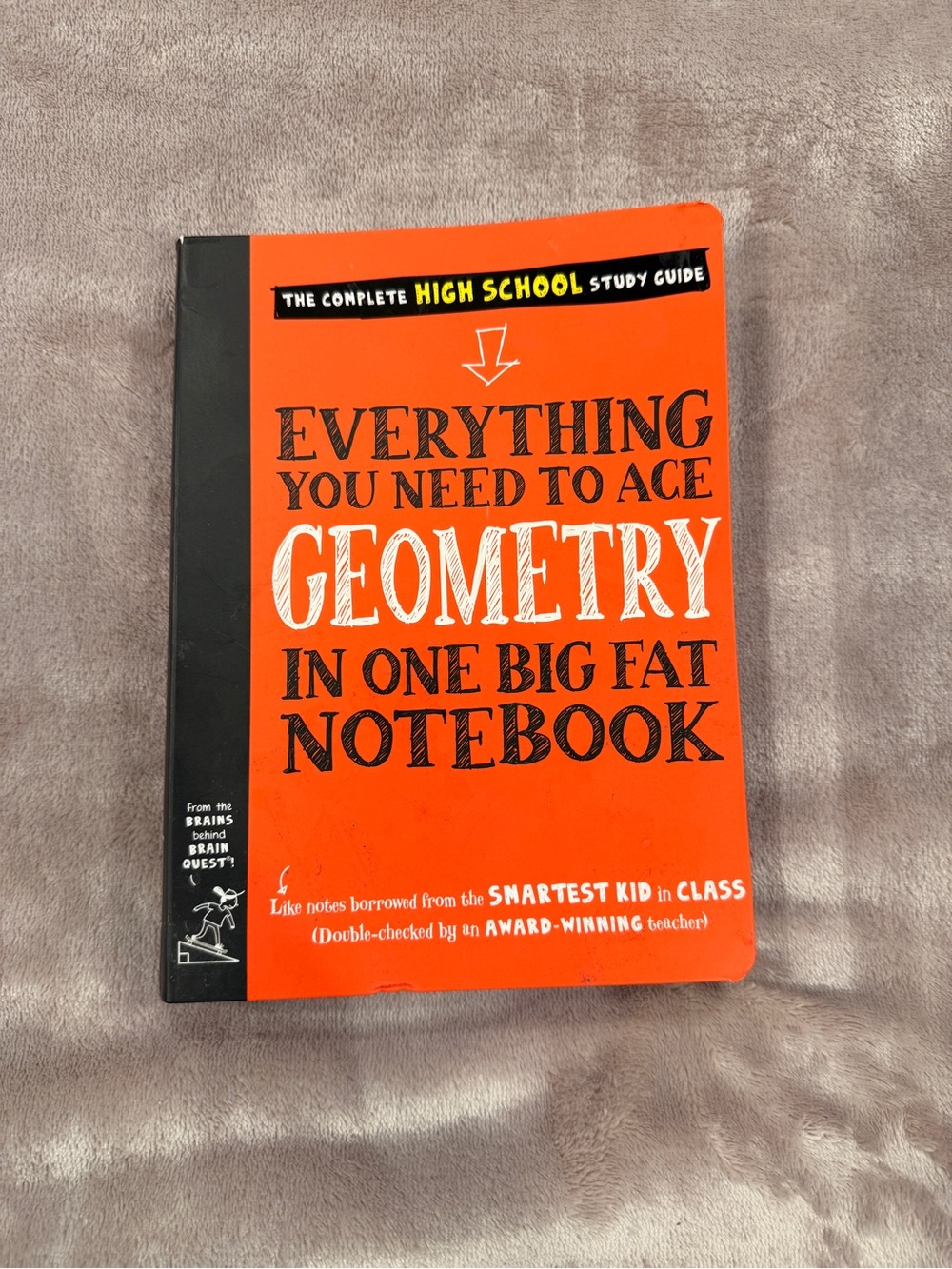 Everything You Need to Ace Geometry Notebook - Orange - Unbranded